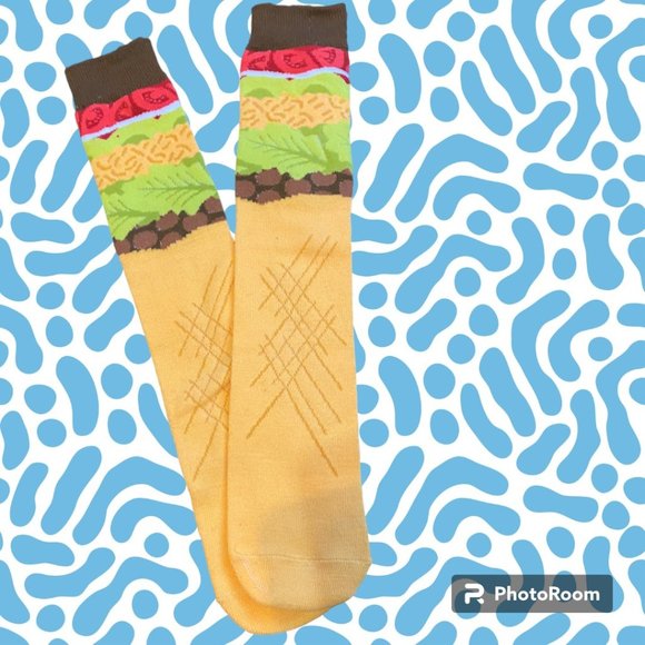 TACO TACO Other - NWOT taco theme tall socks